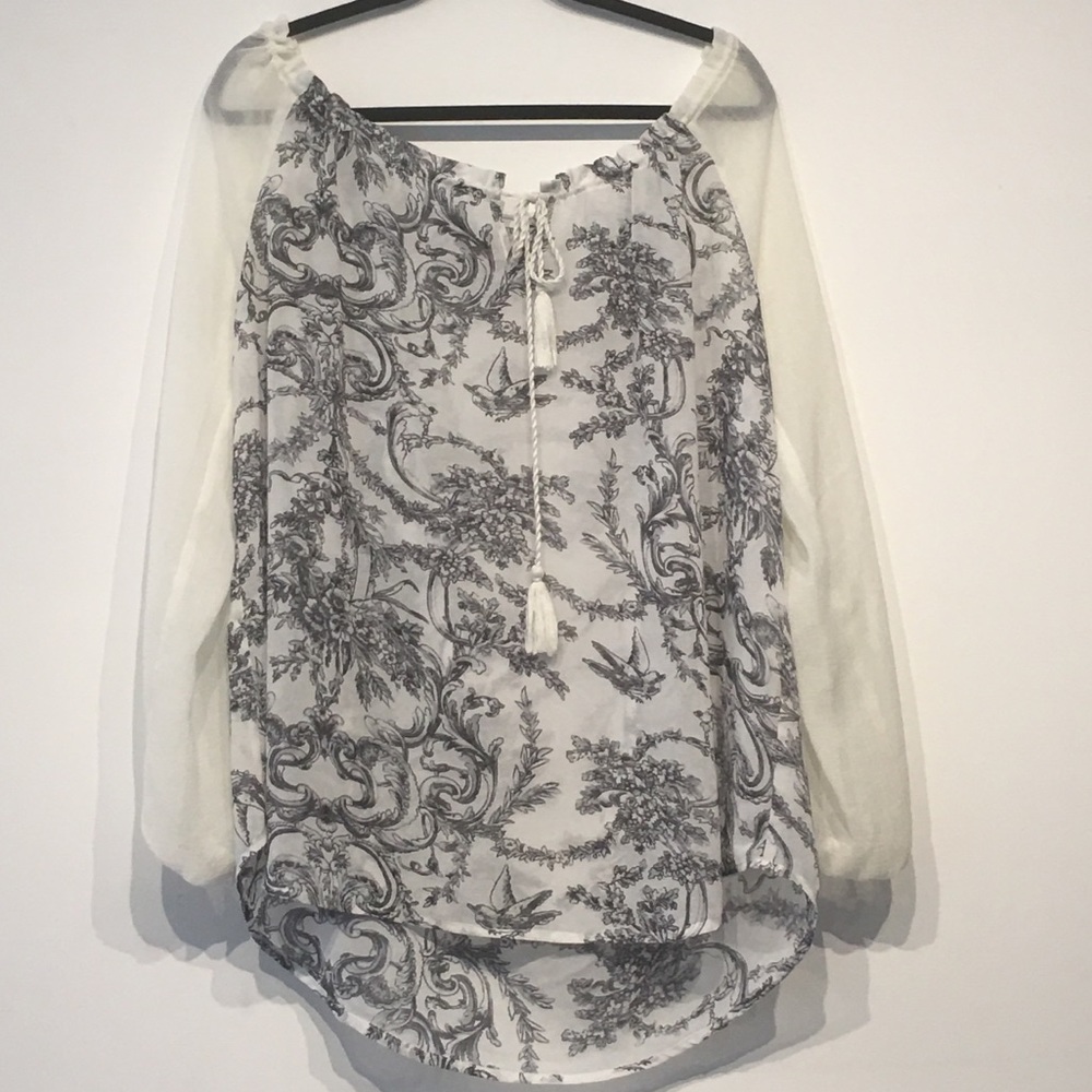 Mystree Peasant Blouse